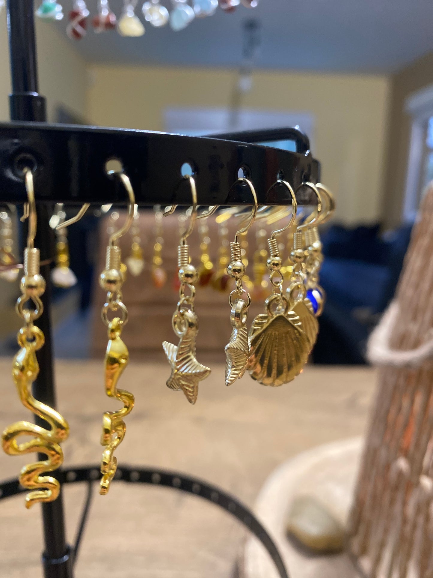 Boucles d’oreilles étoiles de mer