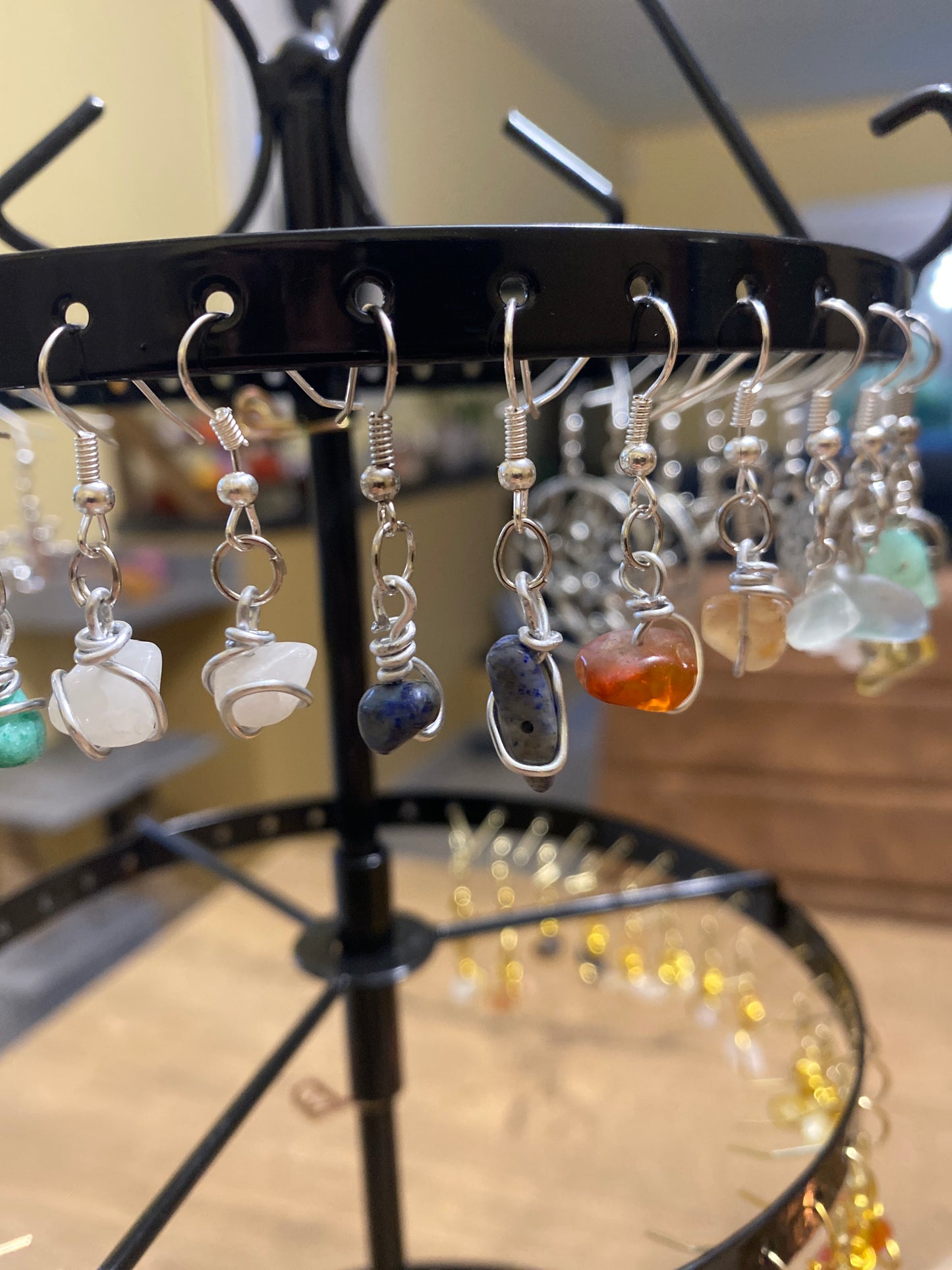 Boucles d’oreilles lapis lazuli