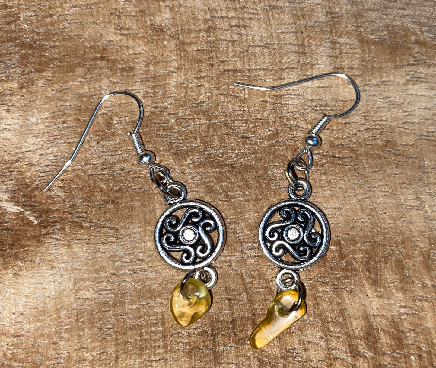 Boucles d’oreilles protection et vitalité