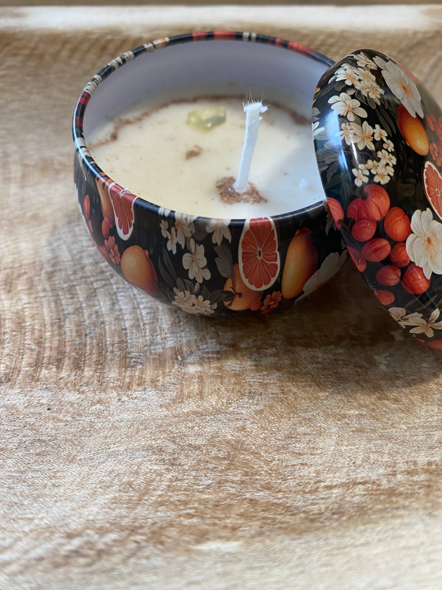 Bougie prospérité et énergie positive