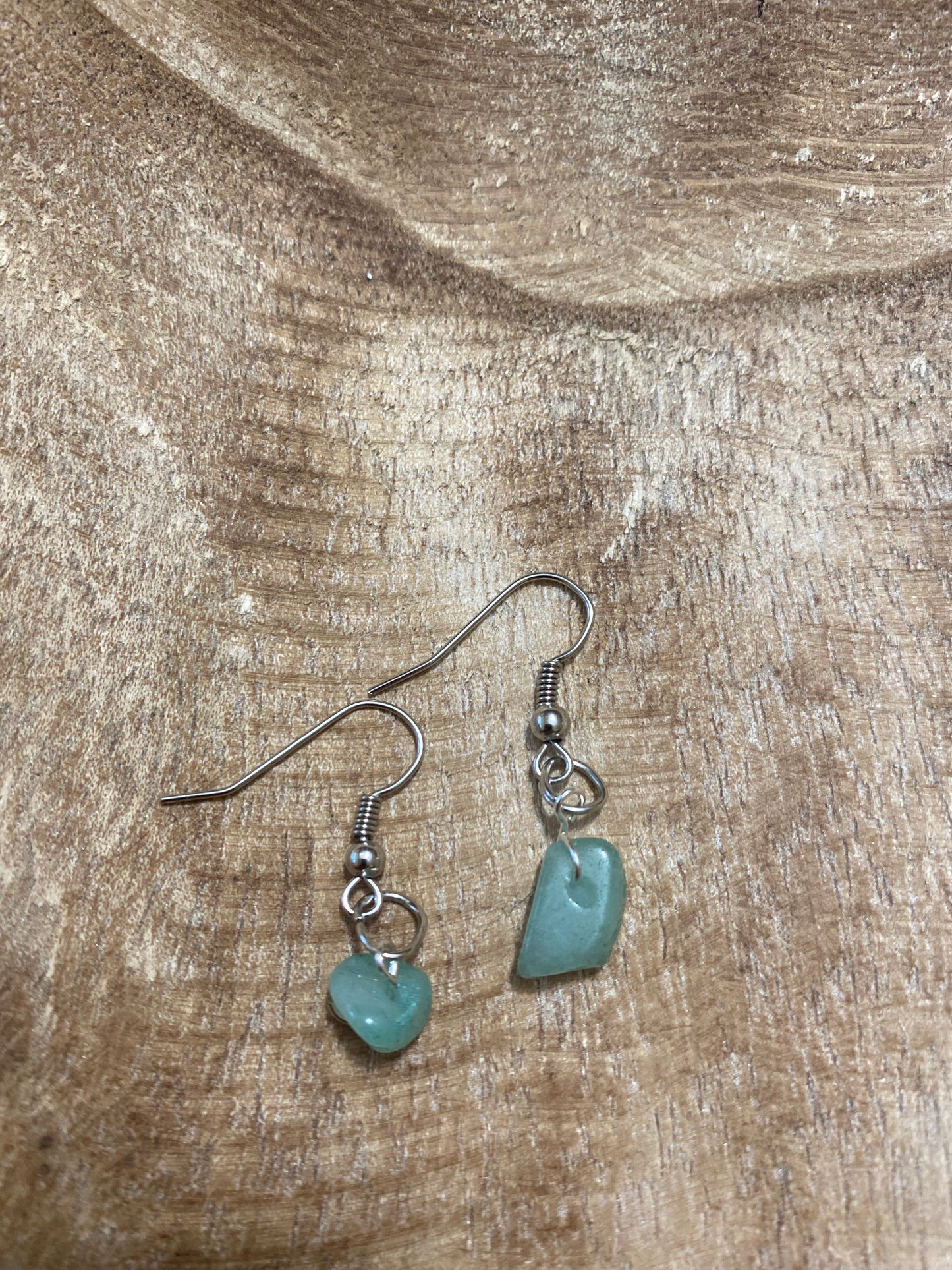 Boucles d’oreilles chrysoprase