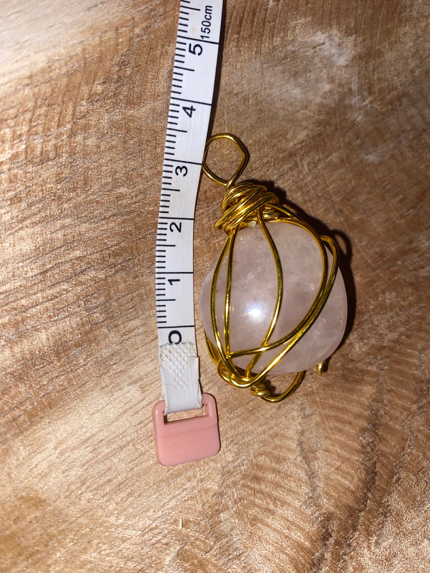 Pendentif Quartz laiteux