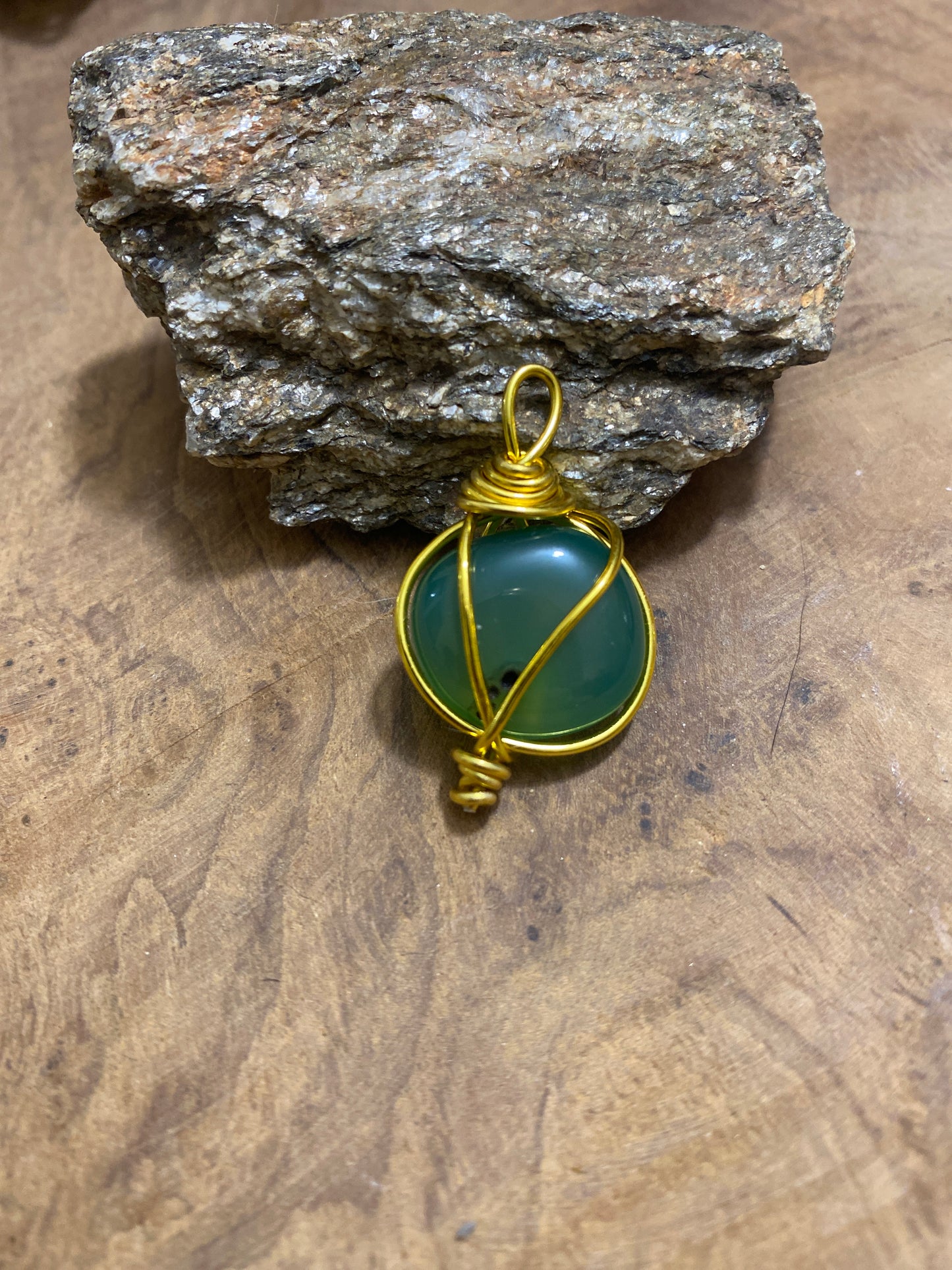 Pendentif Chrysoprase