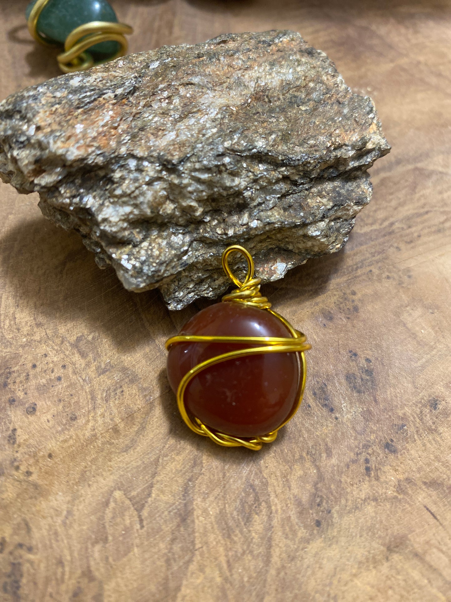 Pendentif Cornaline