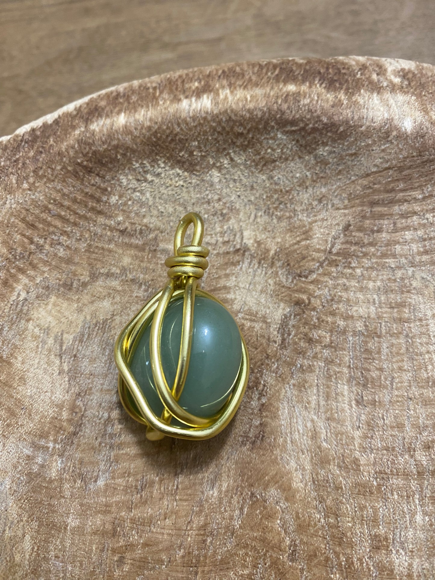 Pendentif Aventurine verte