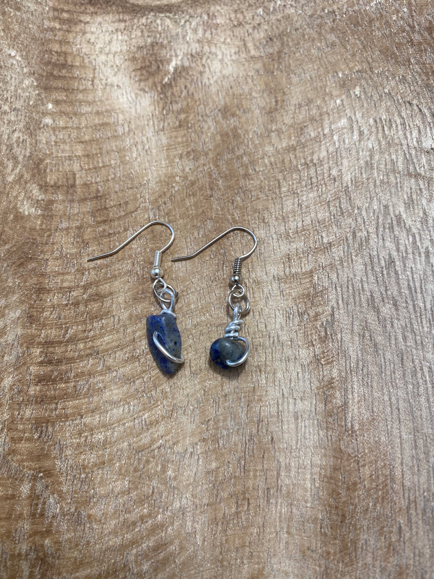 Boucles d’oreilles lapis lazuli