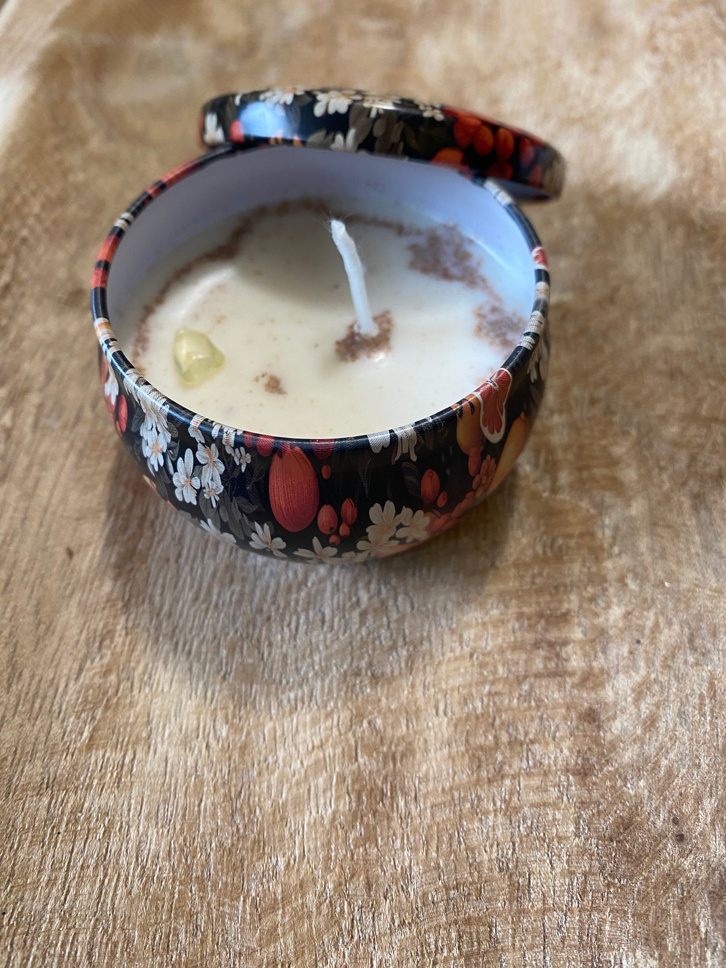 Bougie prospérité et énergie positive