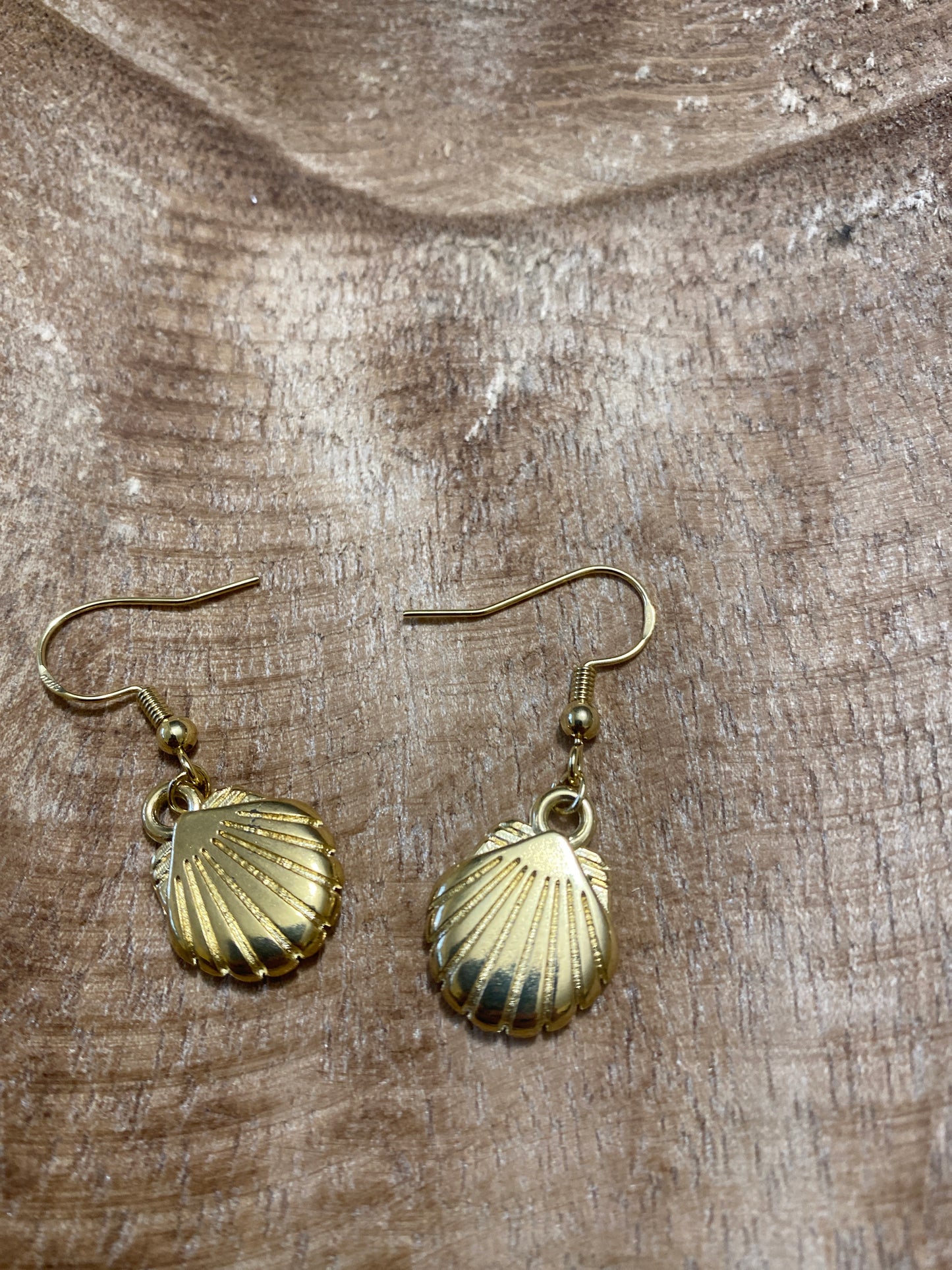 Boucles d’oreilles coquillage