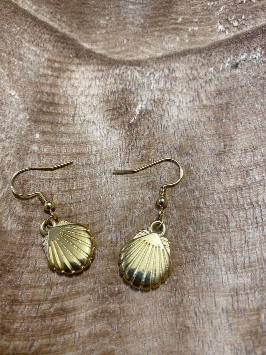 Boucles d’oreilles coquillage