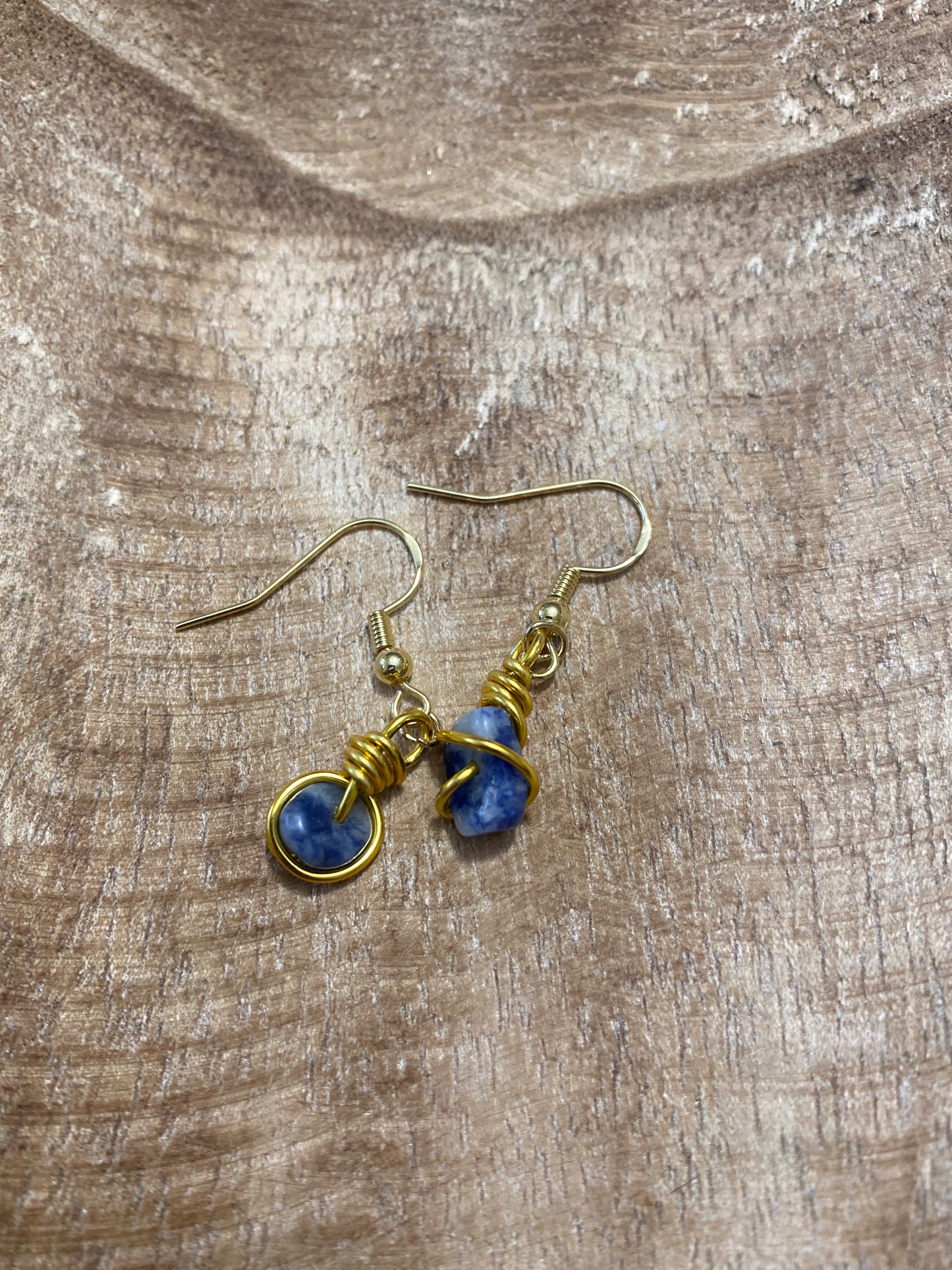 Boucles d’oreilles lapis lazuli