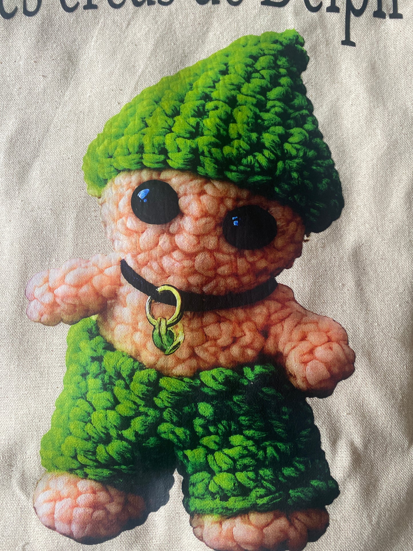 Tote bag: Je veille sur toi lorsque tu marches dans la vie.