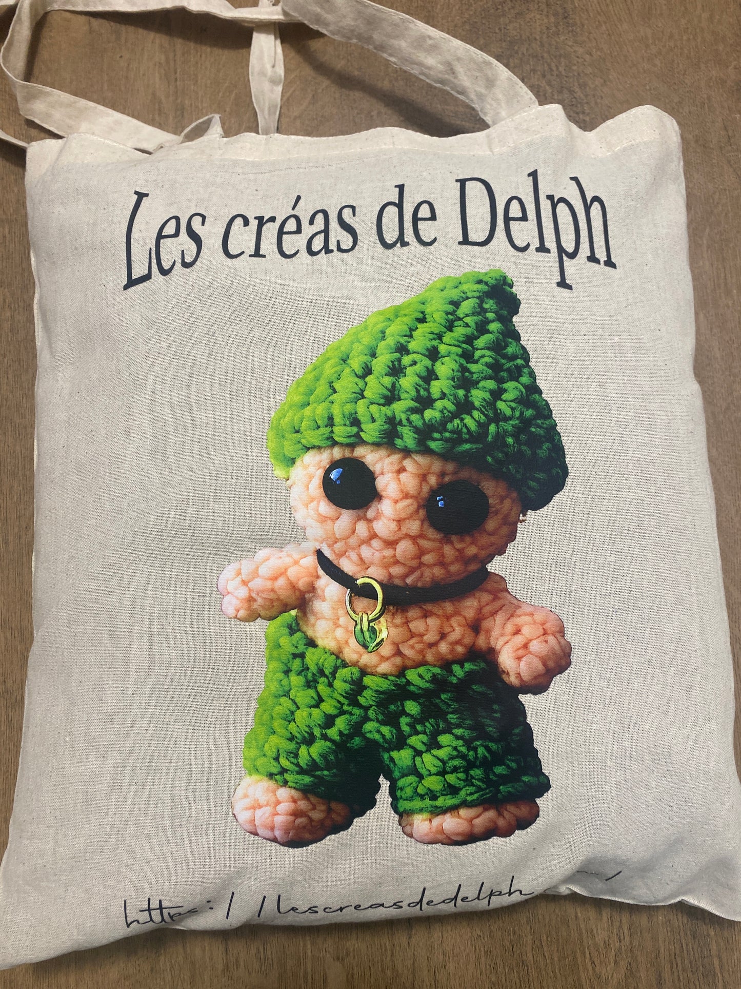 Tote bag: Je veille sur toi lorsque tu marches dans la vie.