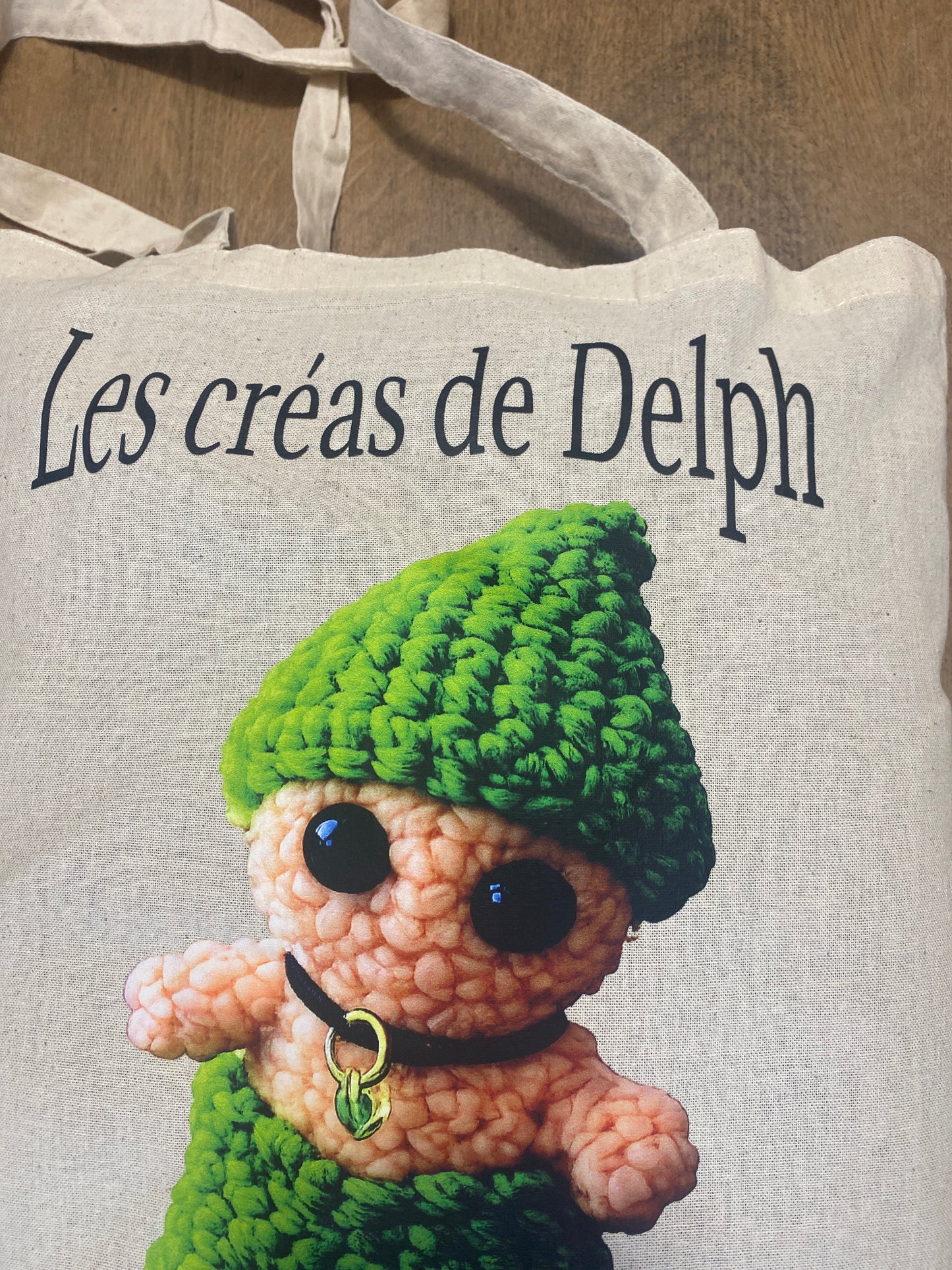 Tote bag: Je veille sur toi lorsque tu marches dans la vie.