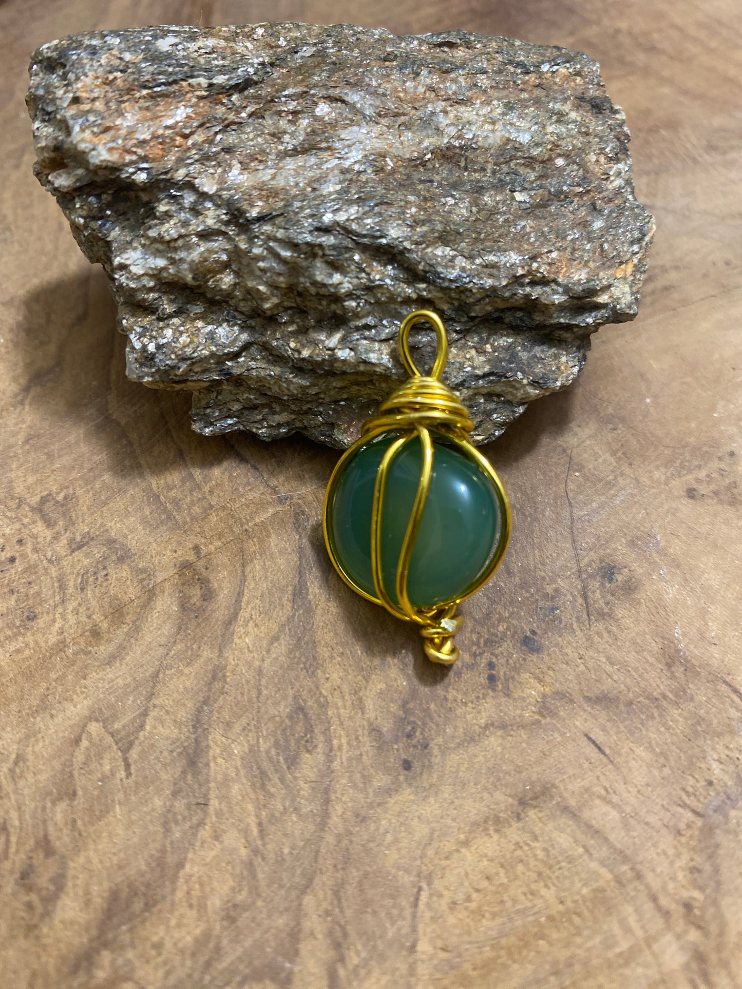 Pendentif Chrysoprase