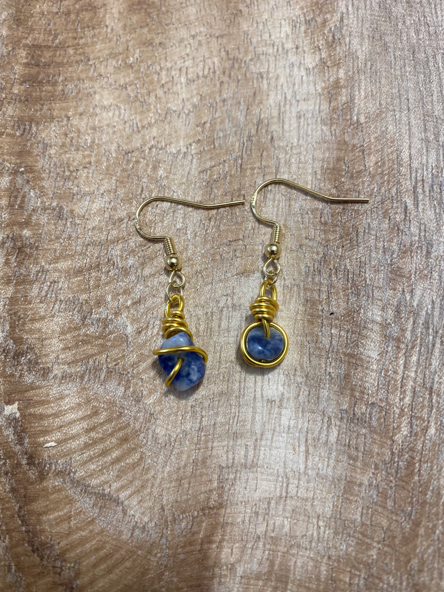 Boucles d’oreilles lapis lazuli