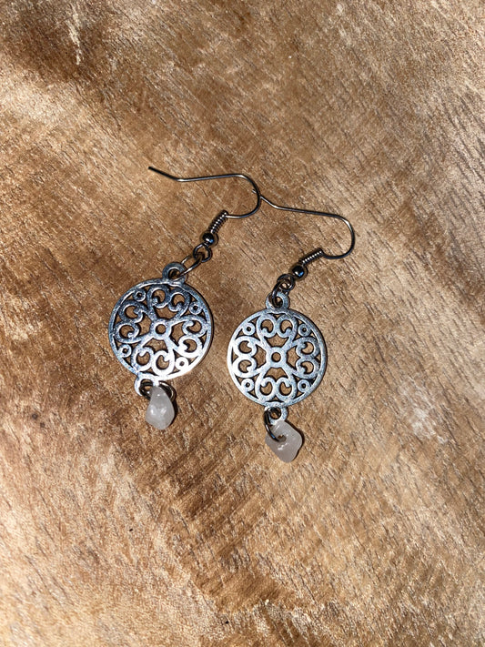 Boucles d’oreilles éternité et harmonie
