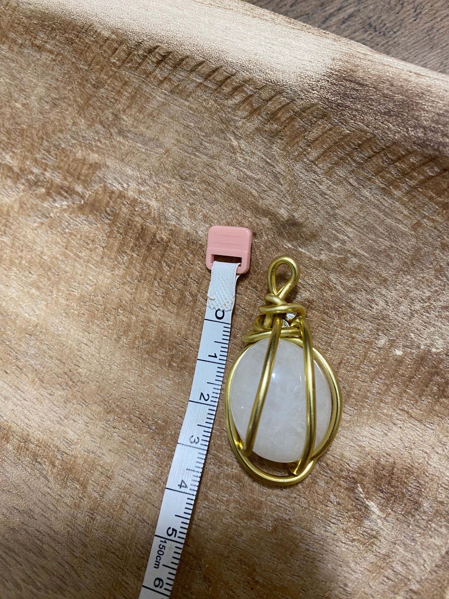 Pendentif Quartz laiteux