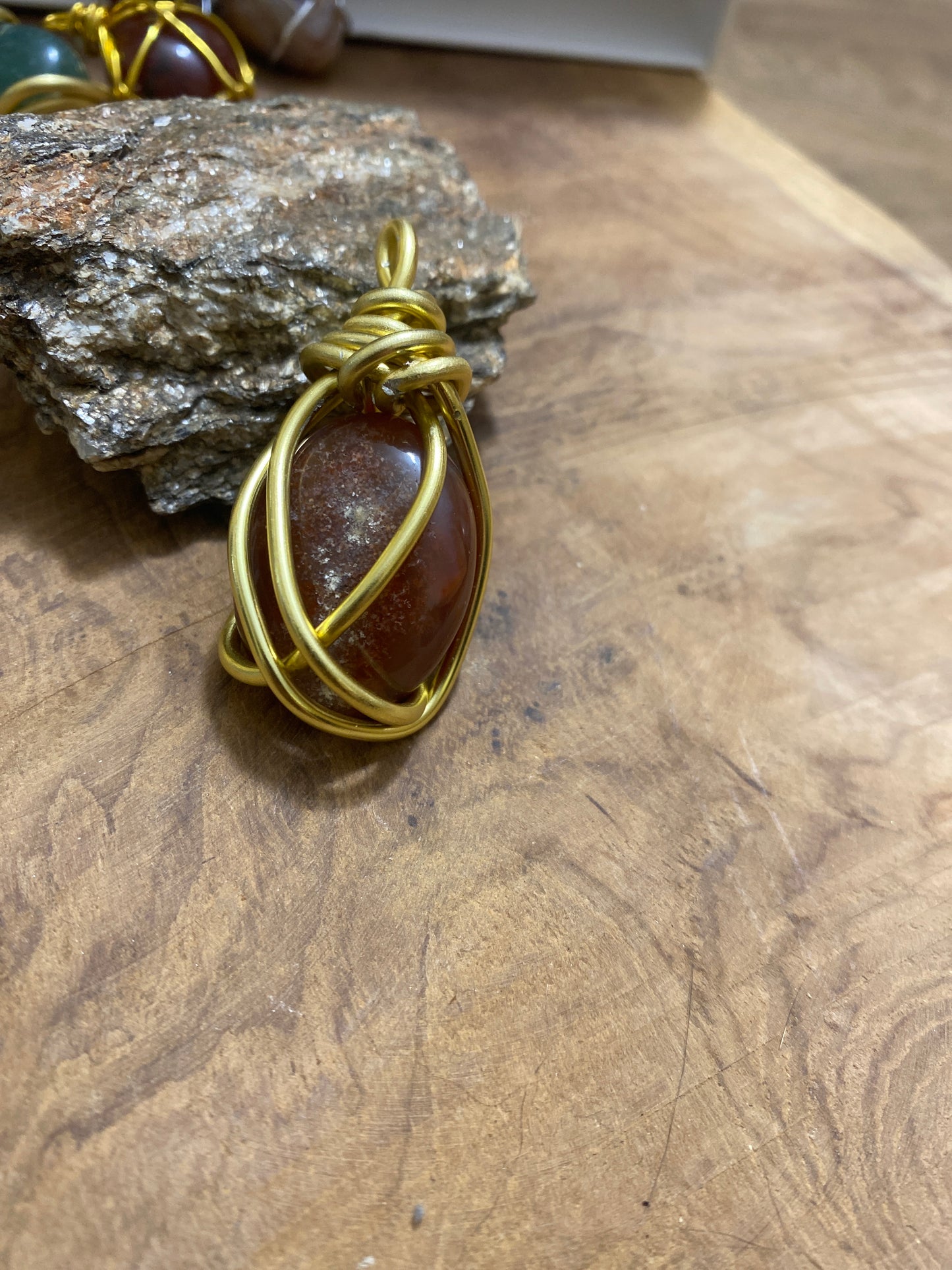 Pendentif Cornaline