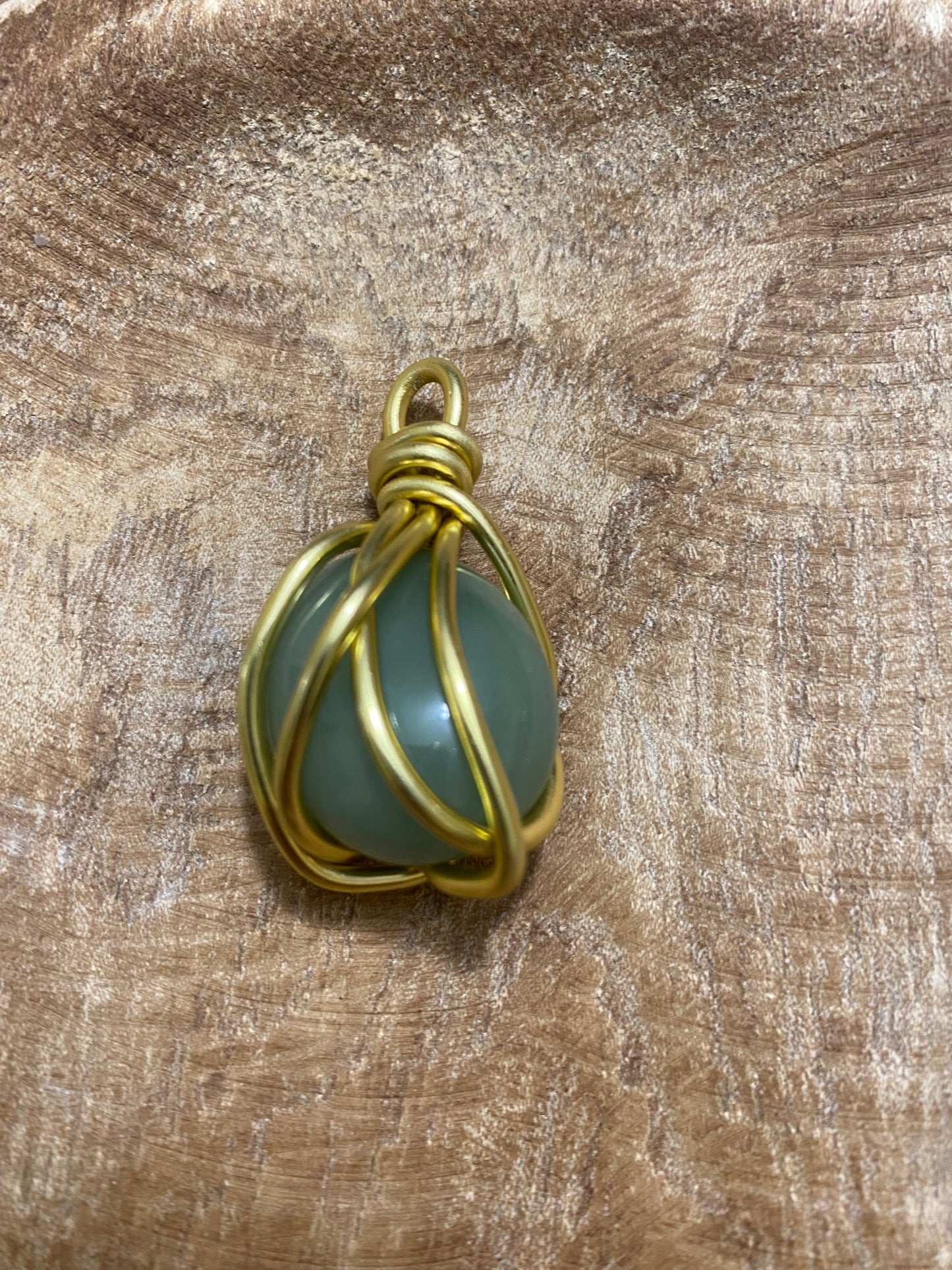 Pendentif Aventurine verte