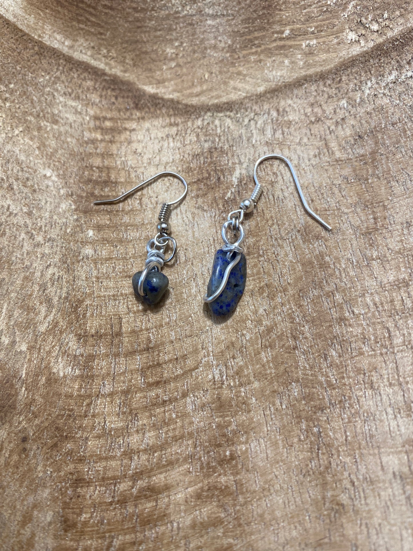 Boucles d’oreilles lapis lazuli