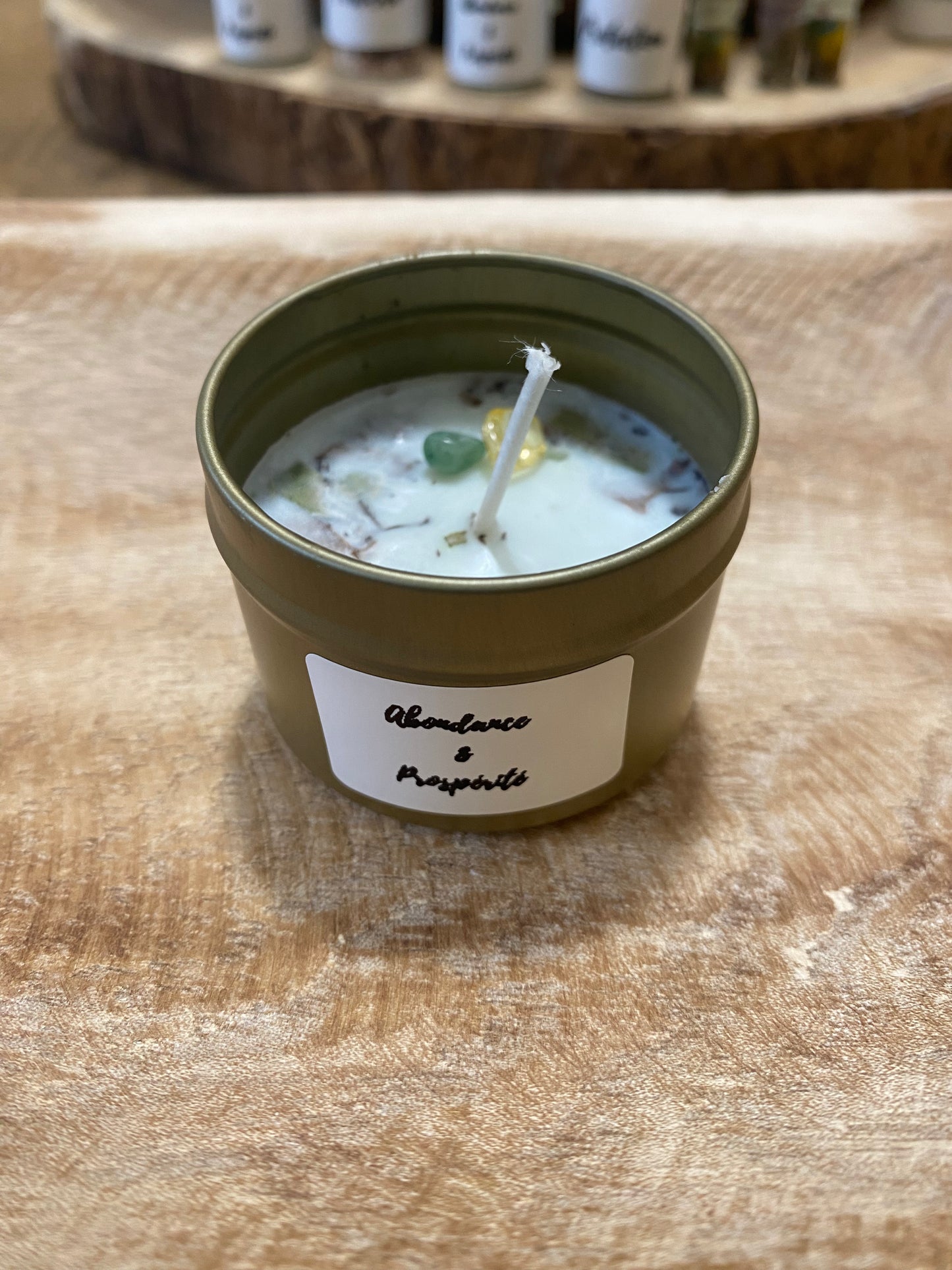 Bougie Abondance et prospérité